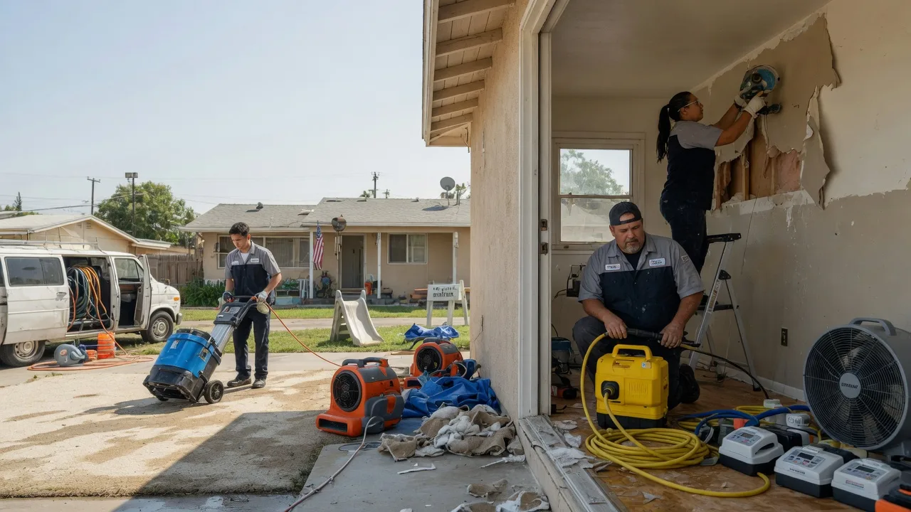 Water Damage Restoration in Mad River, CA near me